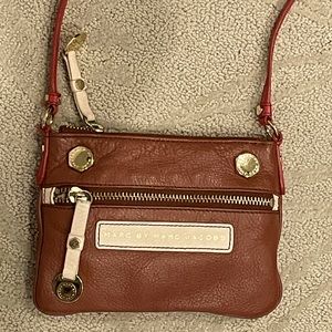 Marc Jacobs Brown Crossbody with Gold Hardware